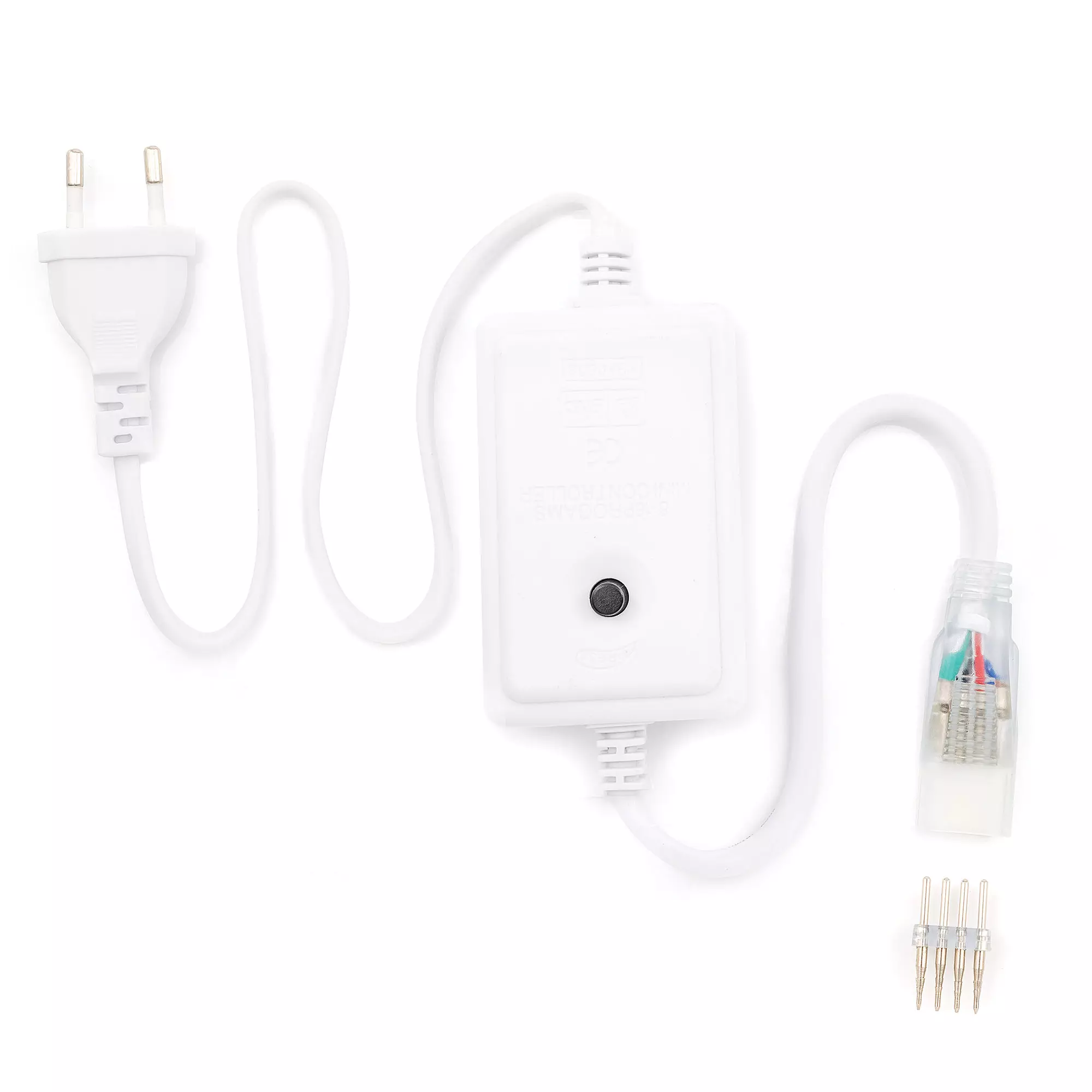 Шнур питания с контроллером для светодиодной ленты O17-10 к сети 220В Apeyron PS3-52