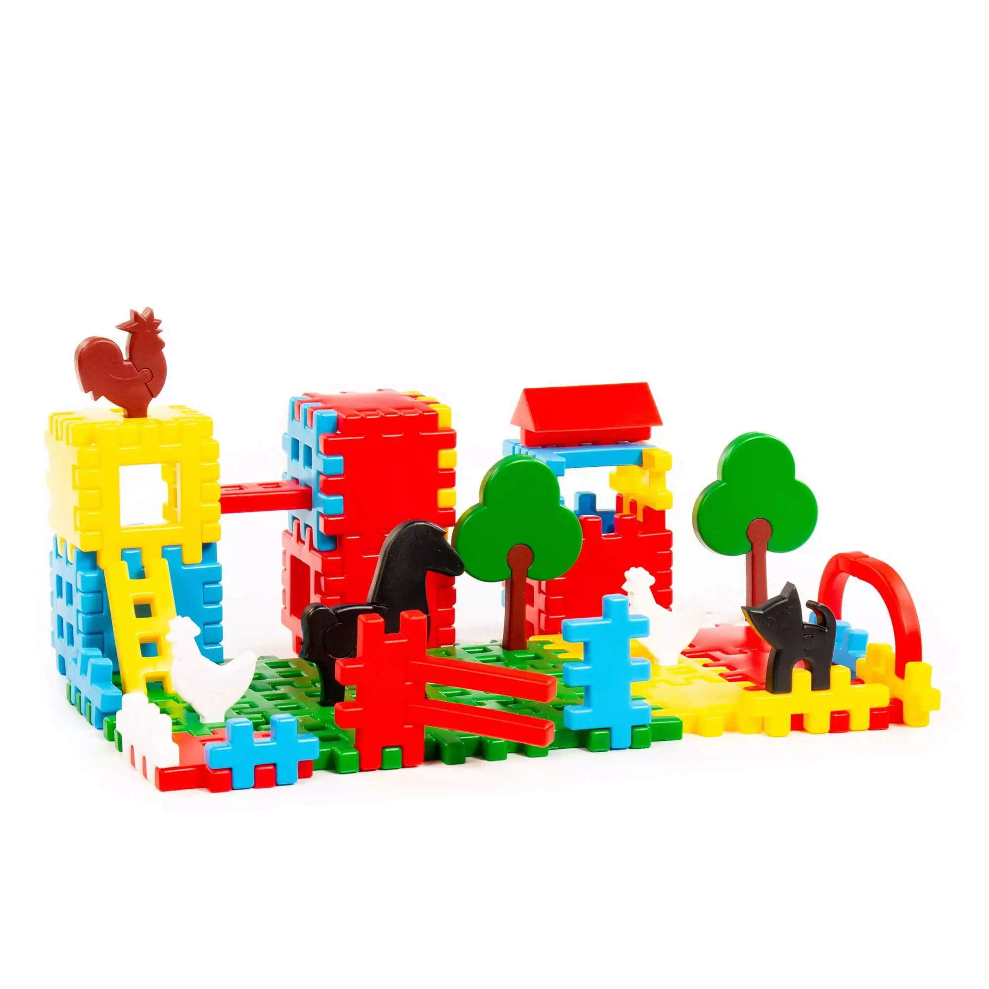 Конструктор Фермер (112 элементов) Полесье 4864