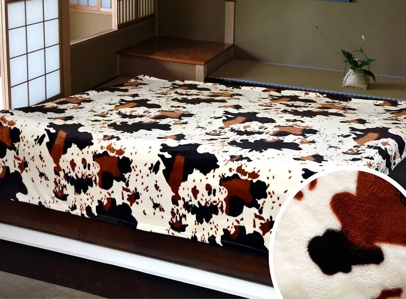 Плед 220*240 см велсофт телёночек Душечка