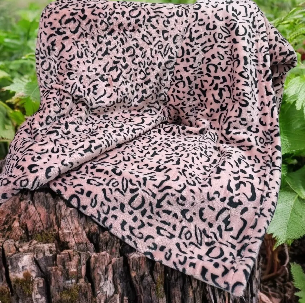 Плед 220*240 см велсофт хищник Душечка