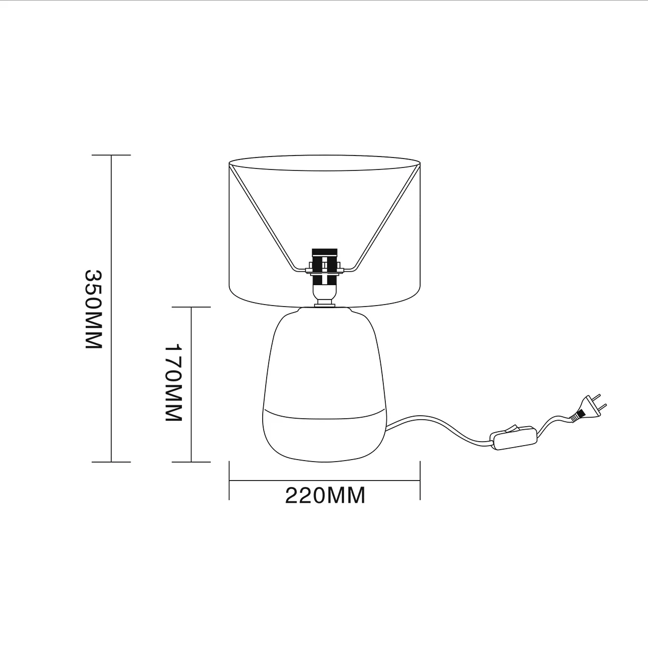 Настольная лампа Escada 10200/L Е27 бежевый