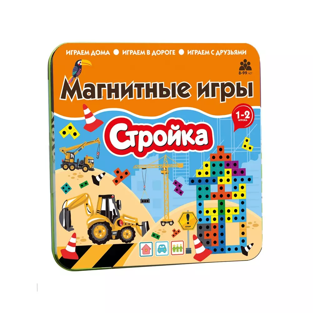 Магнитная игра Стройка IM-1016