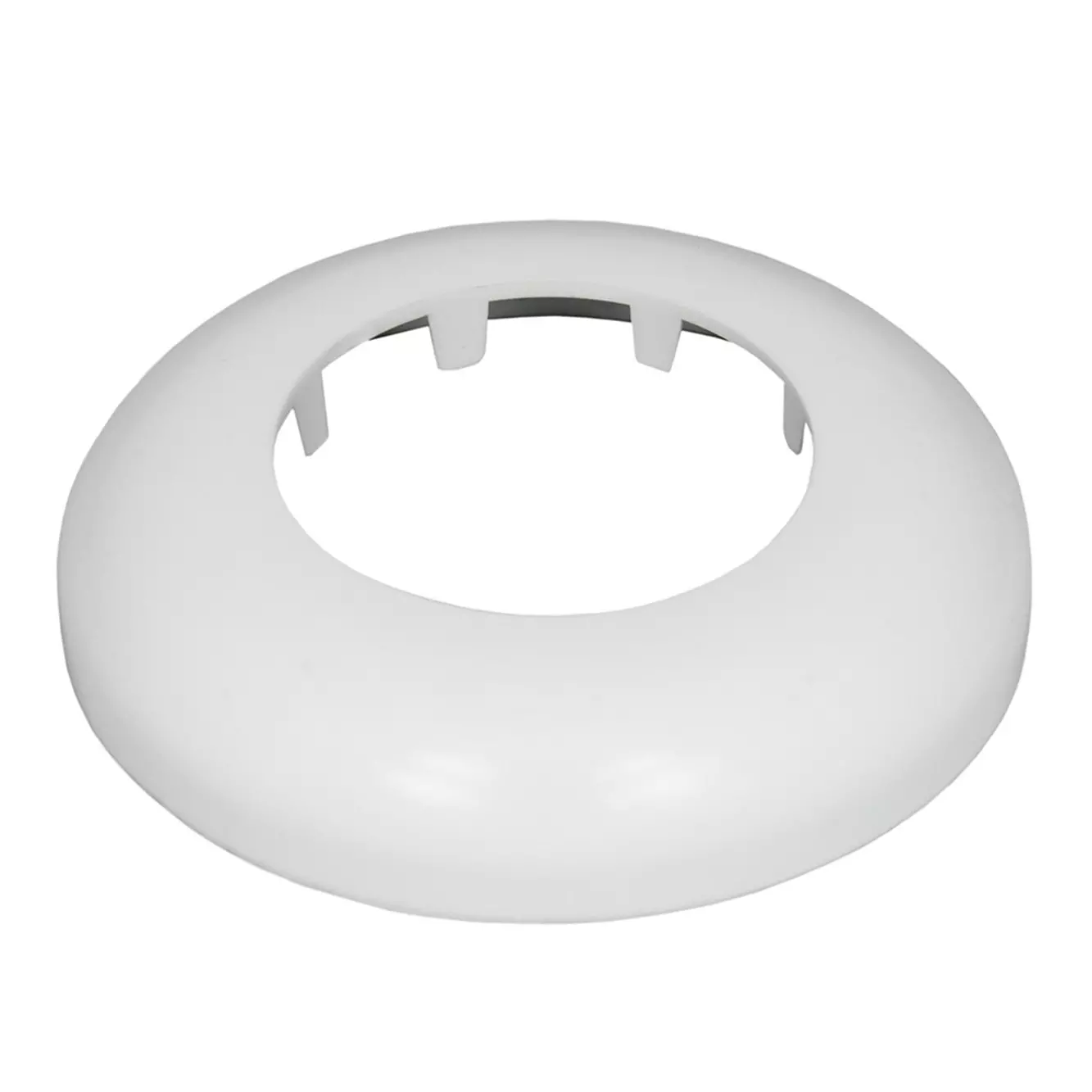 Декоративная чашка-отражатель для сифонов 40 мм, 73х40х15мм, пластик, белая, MP-У ИС.131239
