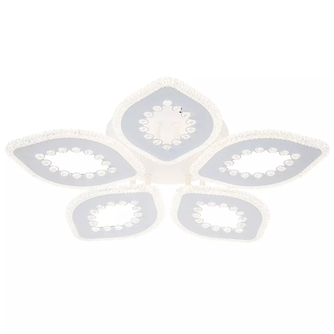 Люстра светодиодная 90Вт 3300К-6500К пульт белый Escada 10271/5LED