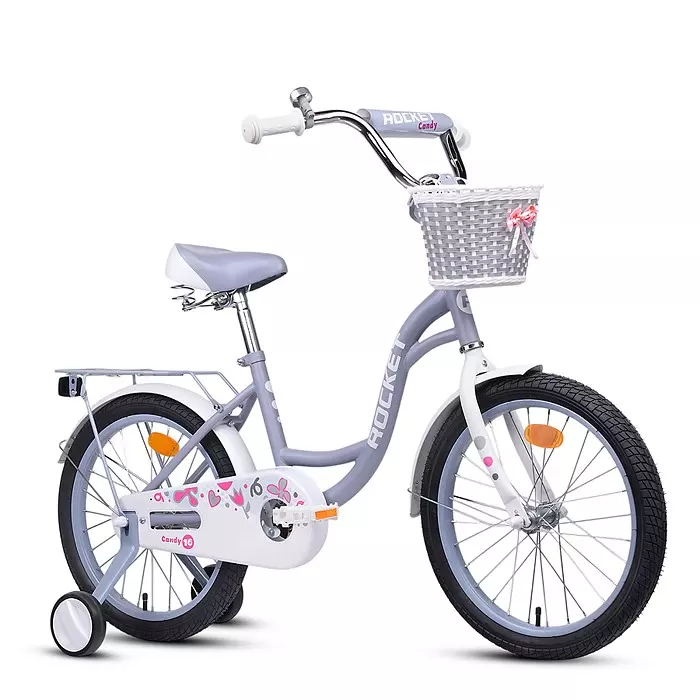 Велосипед детский двухколесный 16 Rocket Candy 16.CANDY.GR.25 серый