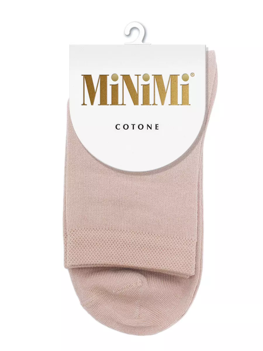 Носки женские MINIMI COTONE 1202 однотонный Beige р-р 23-25