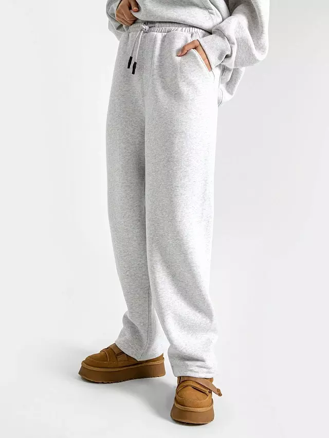 Штаны женские Mark Formelle 182496 серый меланж, р-р 176/182-106/110 (50-52 / XXL)