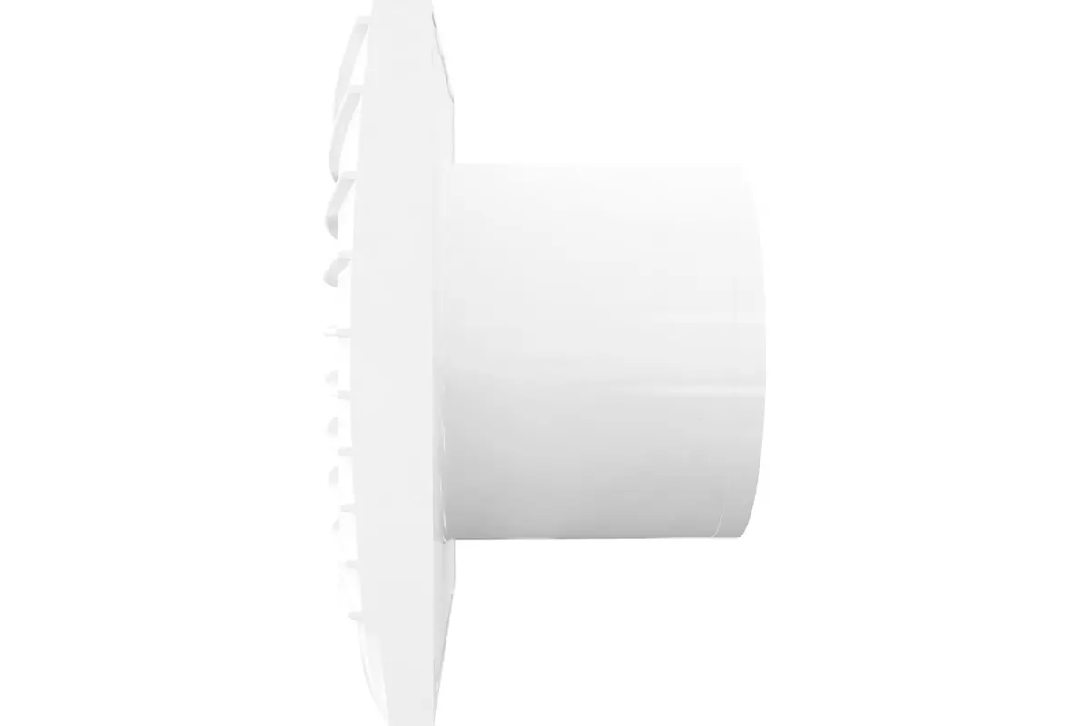 Вентилятор вытяжной накладной D-100 DICITI SILENT 4C обратный клапан белый