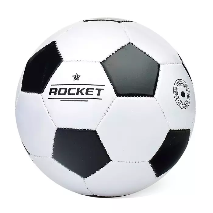 Мяч футбольный ROCKET ПВХ размер 5, 280 г R0129