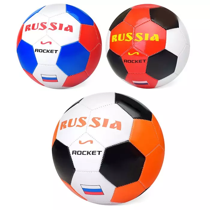 Мяч футбольный ROCKET ПВХ размер 5, 280 г R0130
