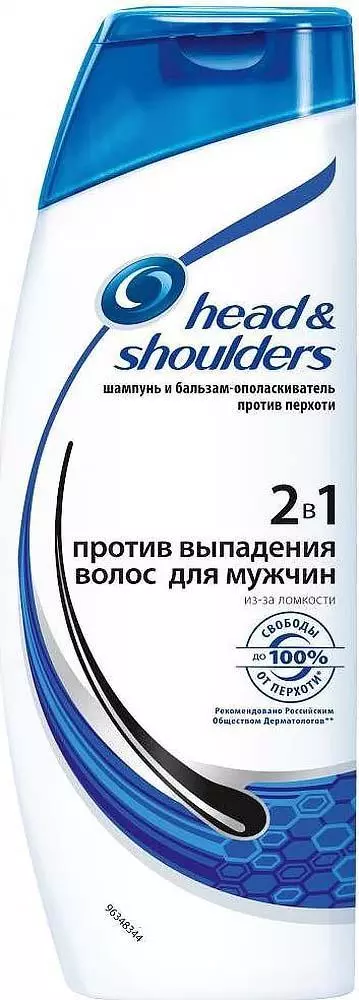 Шампунь Head & Shoulders против перхоти Против выпадения волос для мужчин 400мл