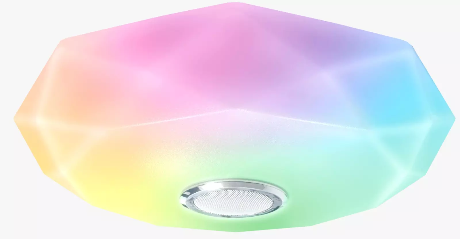Люстра светодиодная 67Вт Bluetooth-динамик RGB-подсветка белый Linvel 45702.35.67.77BT-RGB