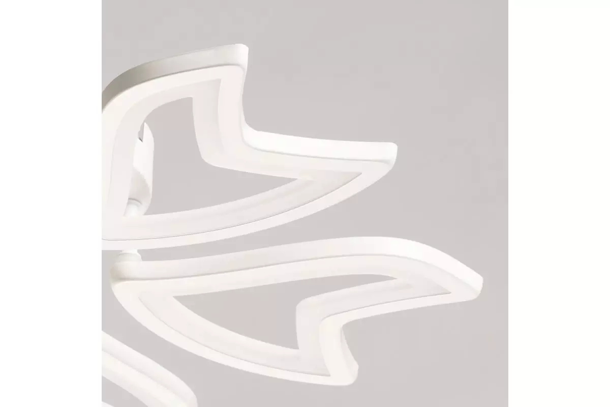 Люстра светодиодная 100Вт 3000-6500K пульт белый De City 424018905