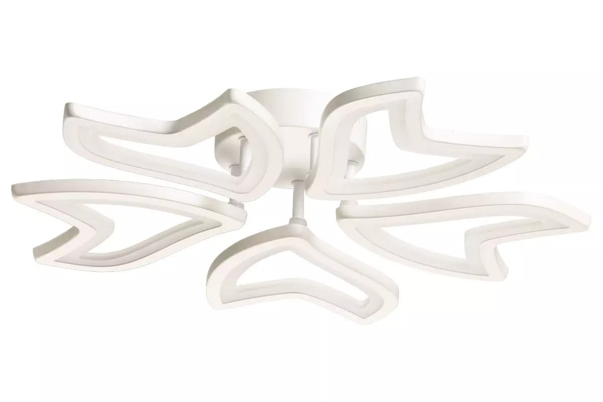 Люстра светодиодная 100Вт 3000-6500K пульт белый De City 424018905