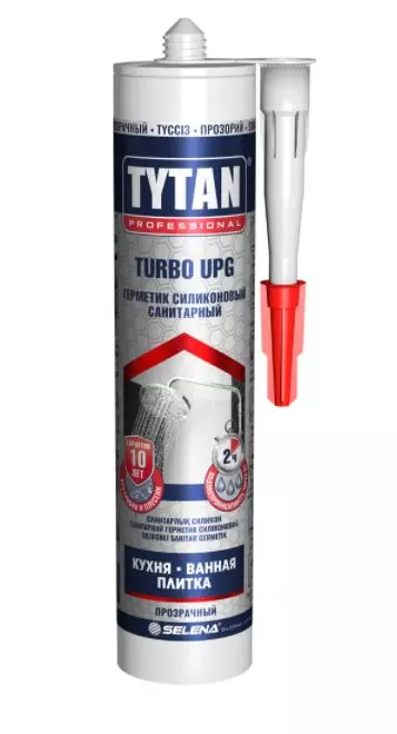 Герметик силиконовый Tytan Professional Санитарный UPG прозрачный 280 мл CH 87607