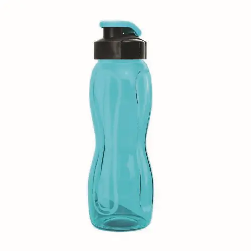 ###Бутылочка для воды 550 мл ТЗ WOWBOTTLES, шнурок в комплекте, голубой КК0471