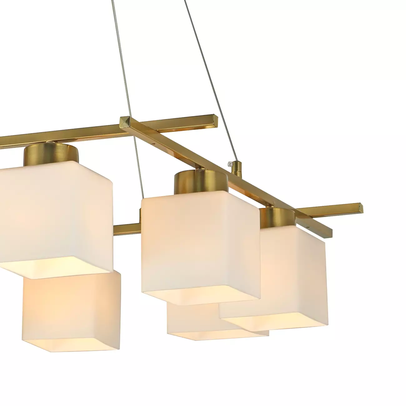 Люстра подвесная 8xЕ27 медь Escada 2136/8S