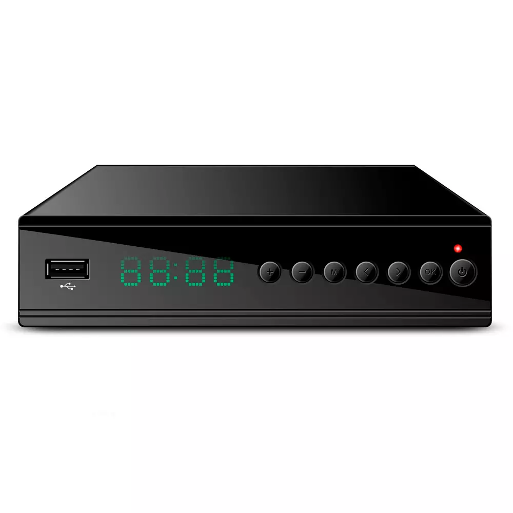 Ресивер эфирный цифровой Сигнал DVB-T2/C HD HD-350 металл