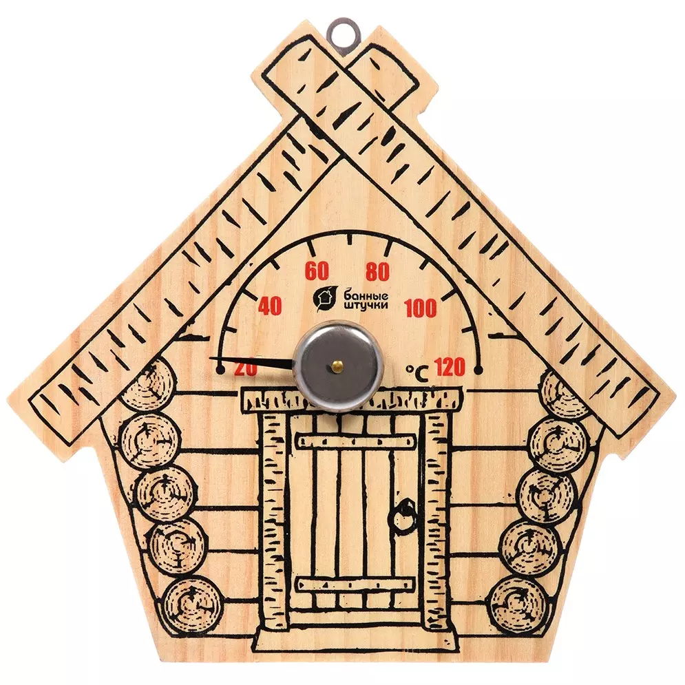 Термометр Парилочка 17х16х2,5 см Банные штучки