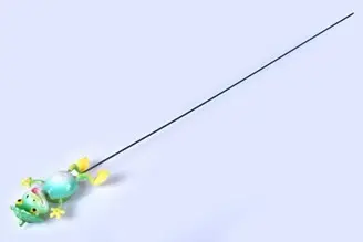Штекер садовый Лягушка под зонтиком h=60см 13х7.6х4.5см Микс SUSP8132 