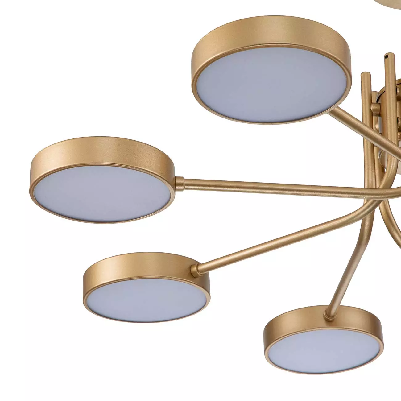 Люстра светодиодная 70Вт металл шампань Escada 10258/8LED