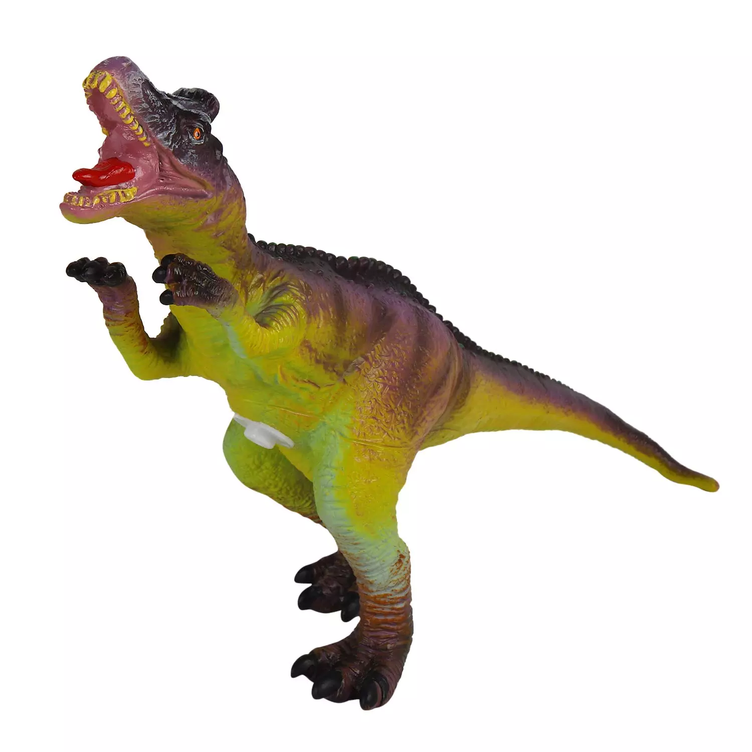 Игрушка Динозавр, эластичная поверхность с шероховатостями, мягкий наполнитель, бирка, 28.0X8.5X20.0