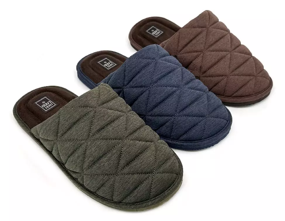 Тапочки мужские закрытые LuckyLand 4968 M-CH-C синий/хаки/коричневый, р-р 42