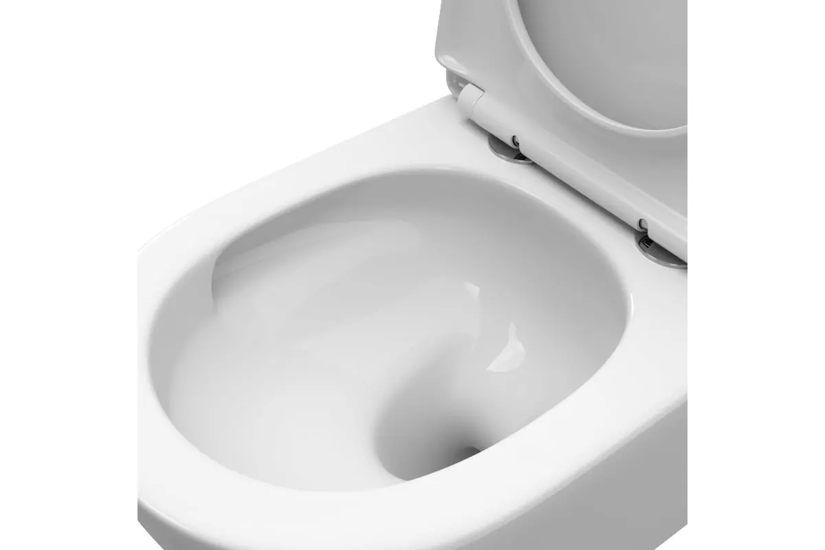 Подвесной унитаз BelBagno UNO-TOR BB5177CH-TOR/SC смыв TORNADO, микролифт