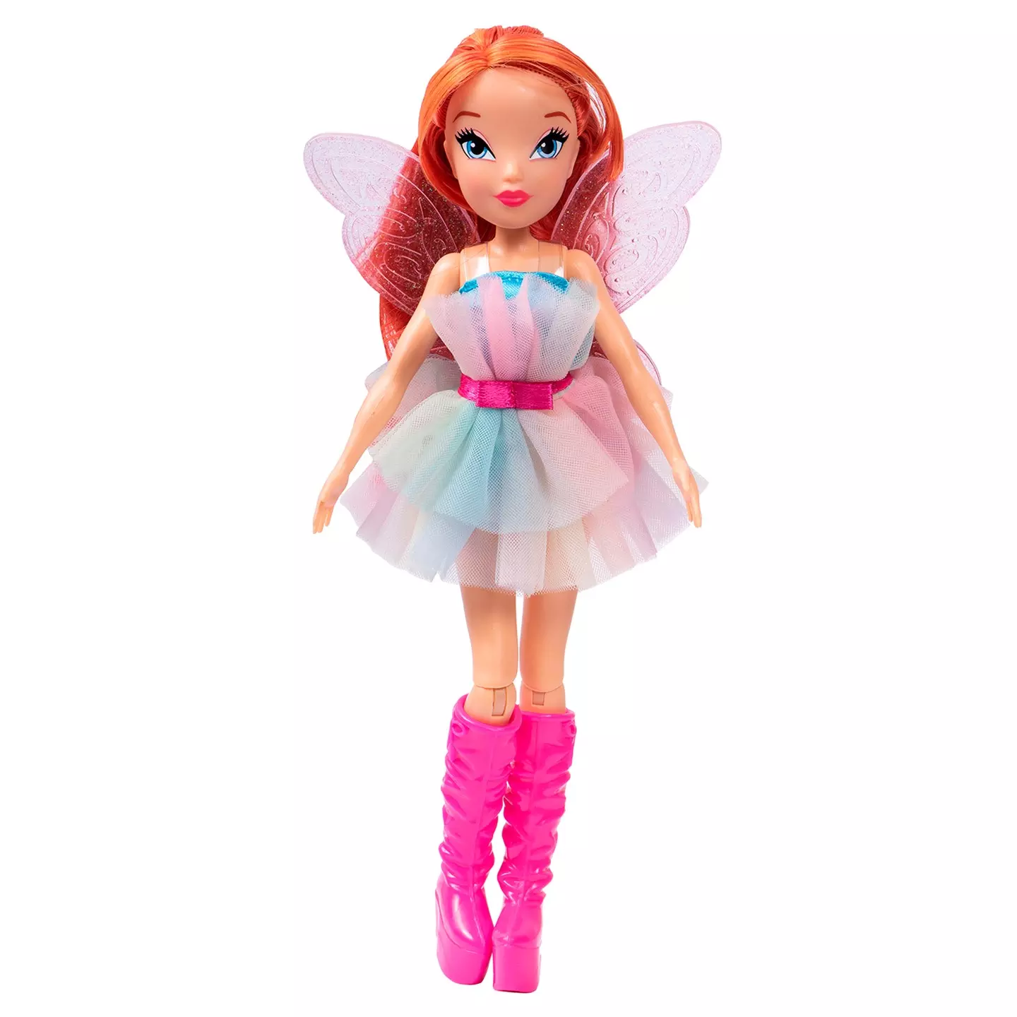 Кукла шарнирная Winx Club Mix&Make Блум с набором для создания крыльев 24 см IW01262101