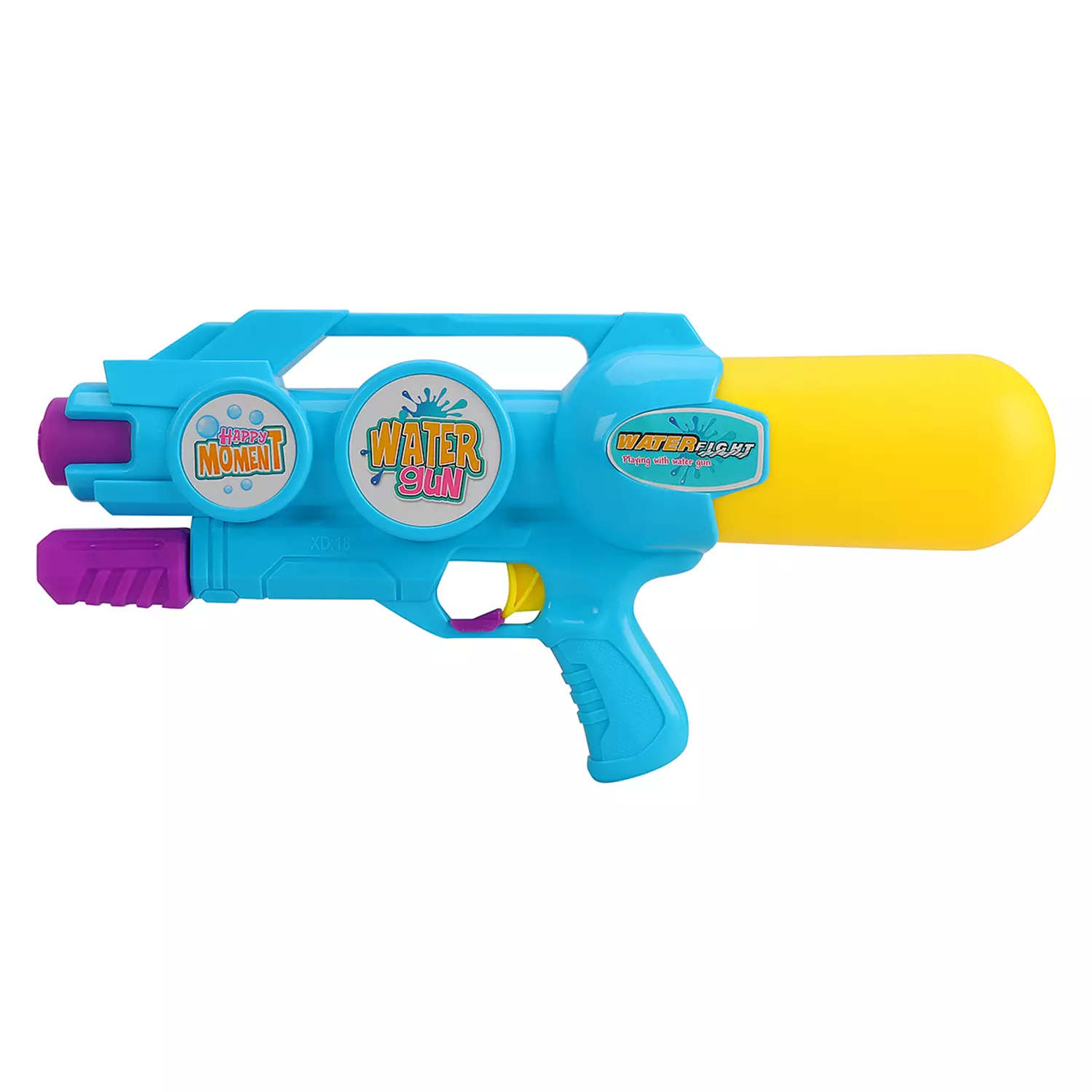 Водный пистолет, в/п 38*17,5*7 см голубой JB0210805