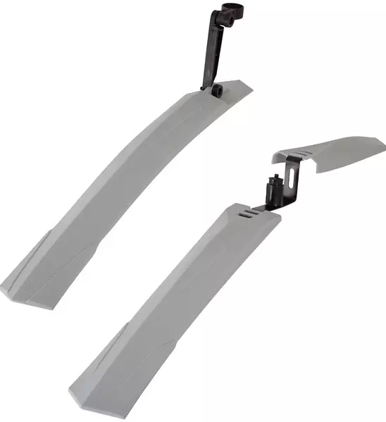 Велосипедные крылья для колес 24-26 (2 шт) XGNB-034 серые Х98848