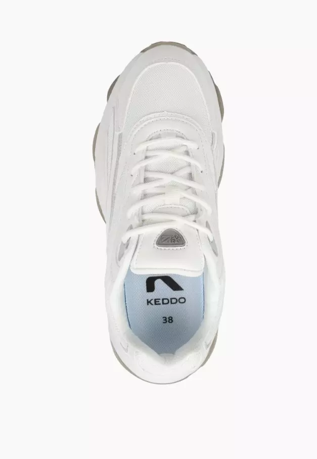 Кроссовки женские KEDDO 457035/03-01 р-р 37, белый