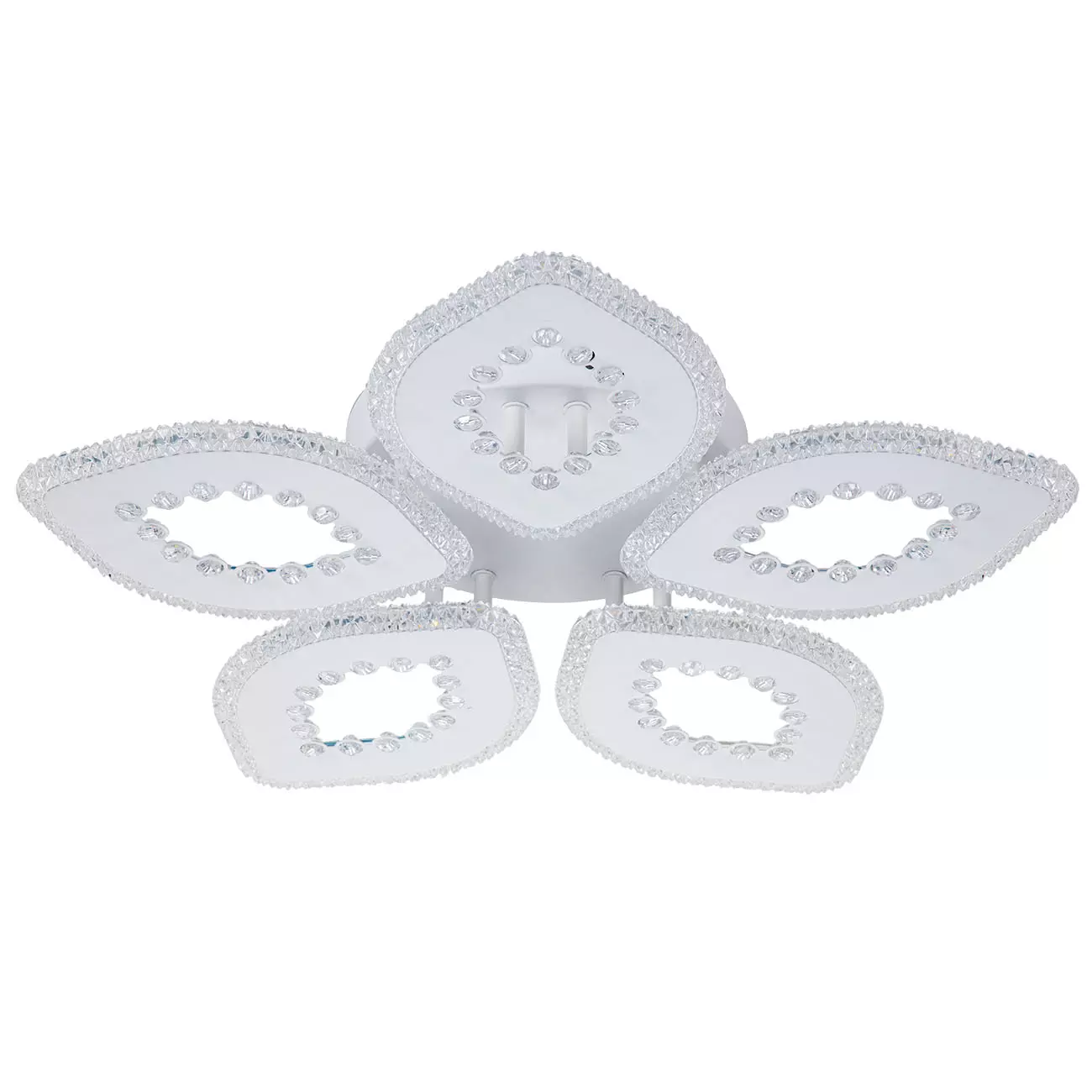 Люстра светодиодная 90Вт 3300К-6500К пульт белый Escada 10271/5LED