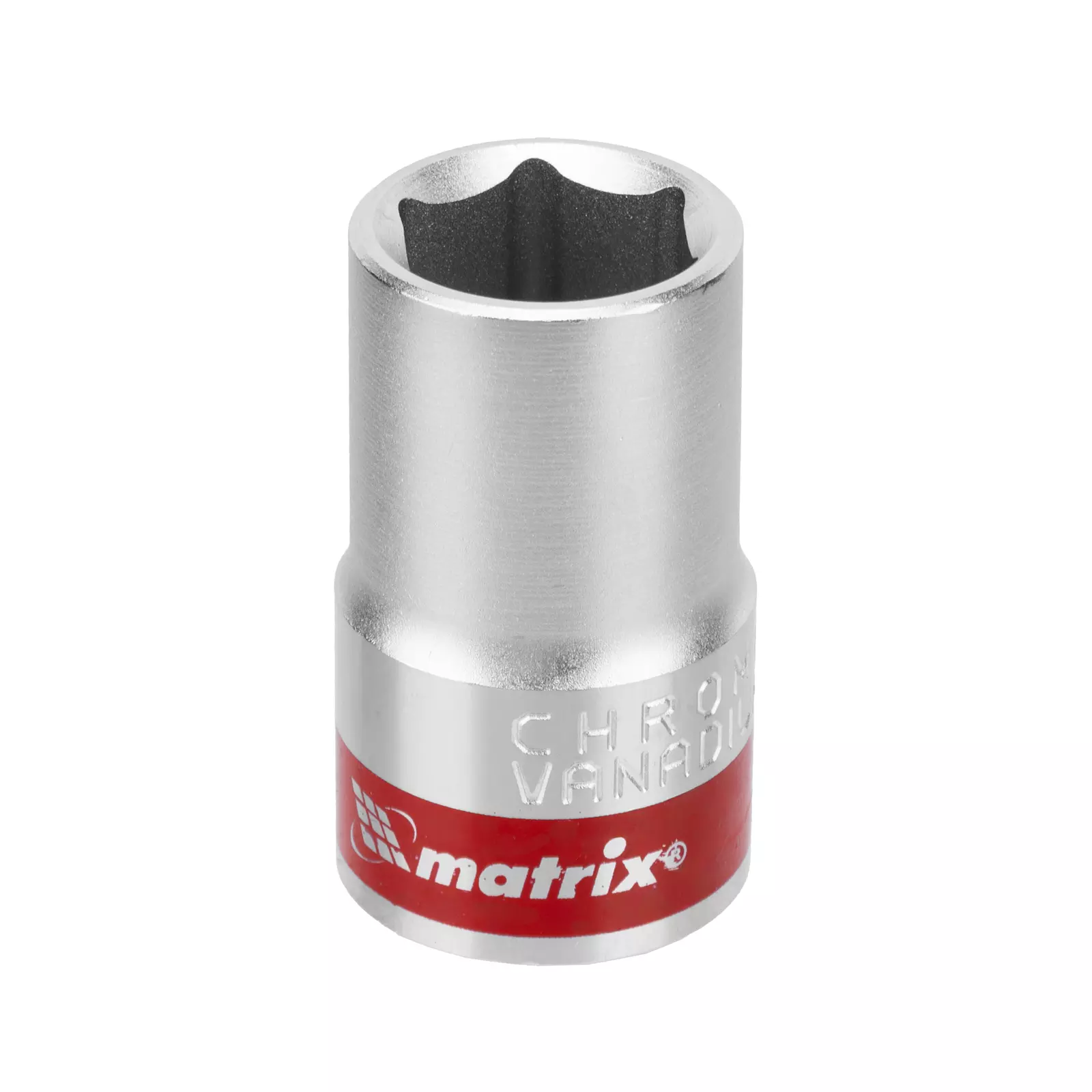 Головка торцевая 14мм, 6-гранная Matrix 13114 CrV 1/2&quot; хром