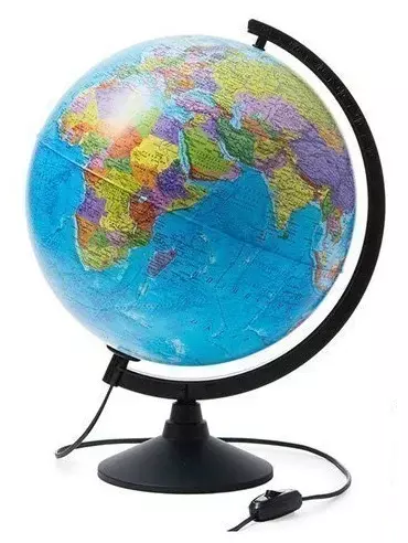 Глобус Земли политический d=320 мм с подсветкой Классик К013200018 