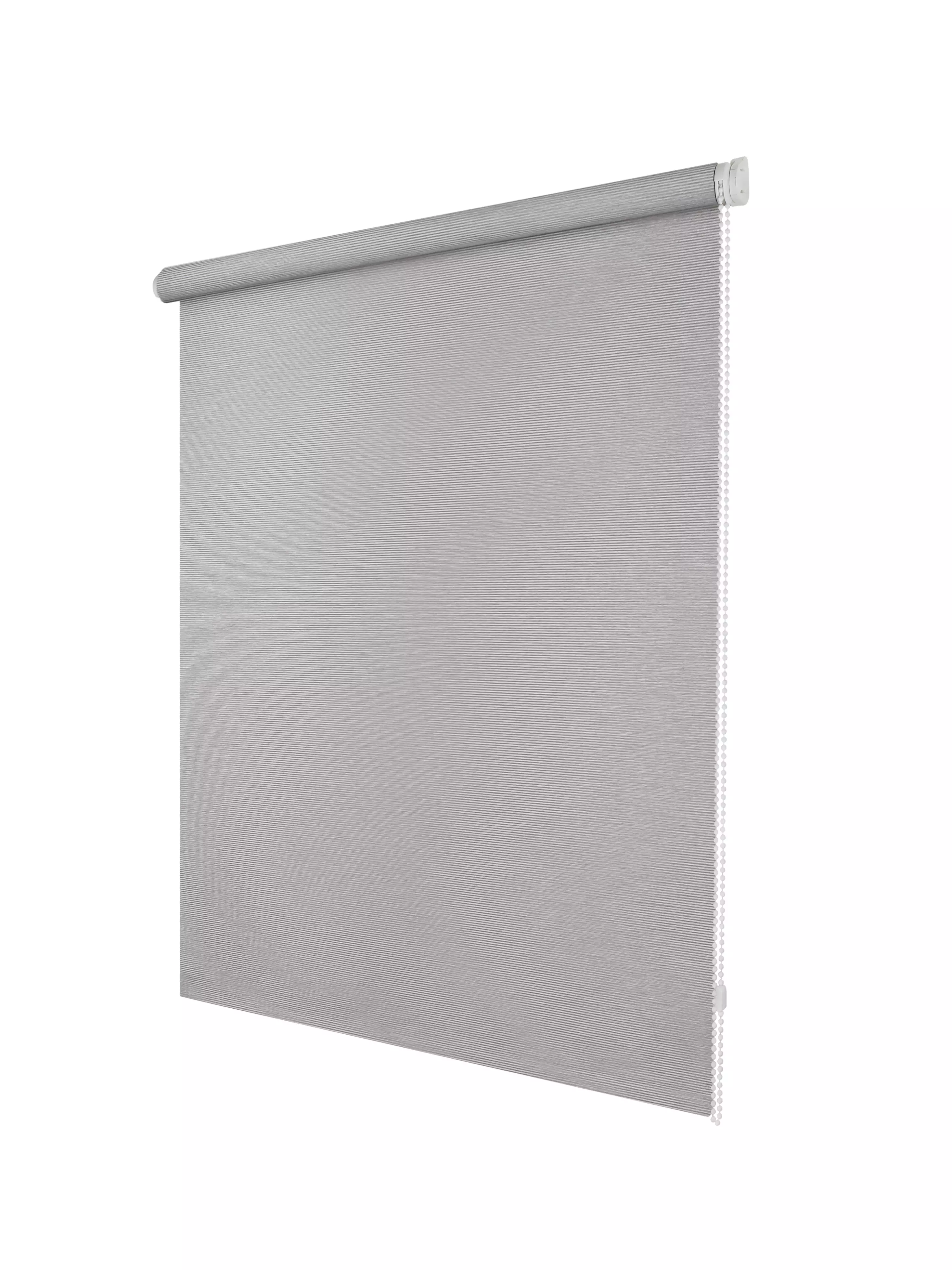 Рулонная штора страйп 50 (46)*180 см серый Магеллан