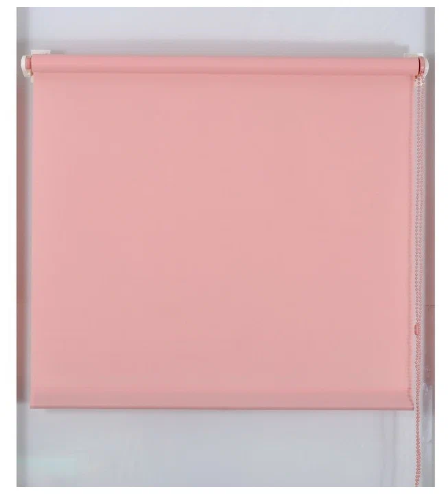 Рулонная штора Leto цветовтемно-розовый 45*160см