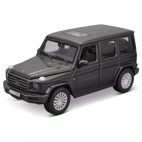 Машинка die-cast 2019 Mercedez Benz G Class AMG SUV Maisto 1:24, открывающ. двери, тем-серая 31531GY