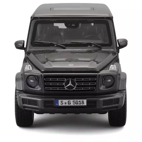 Машинка die-cast 2019 Mercedez Benz G Class AMG SUV Maisto 1:24, открывающ. двери, тем-серая 31531GY