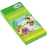 Пластилин 6 цветов, 90 г, со стеком, восковой мягкий, Гамма Пчелка