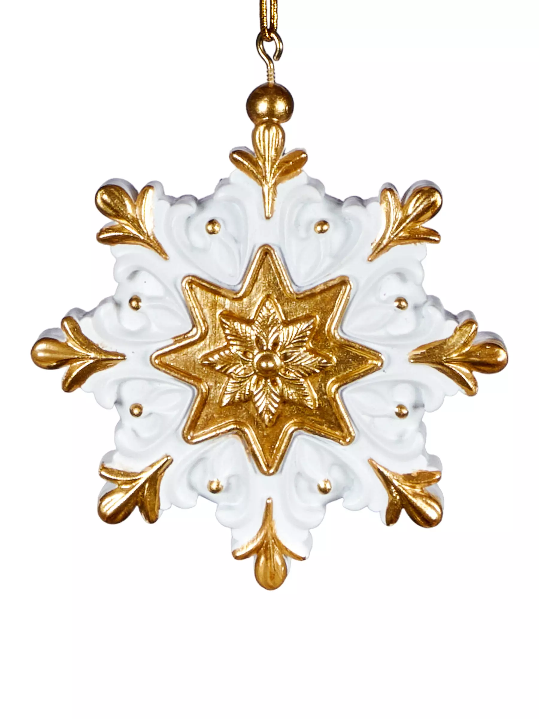 Новогоднее подвесное украшение из полирезины / 1х8х7см 92873