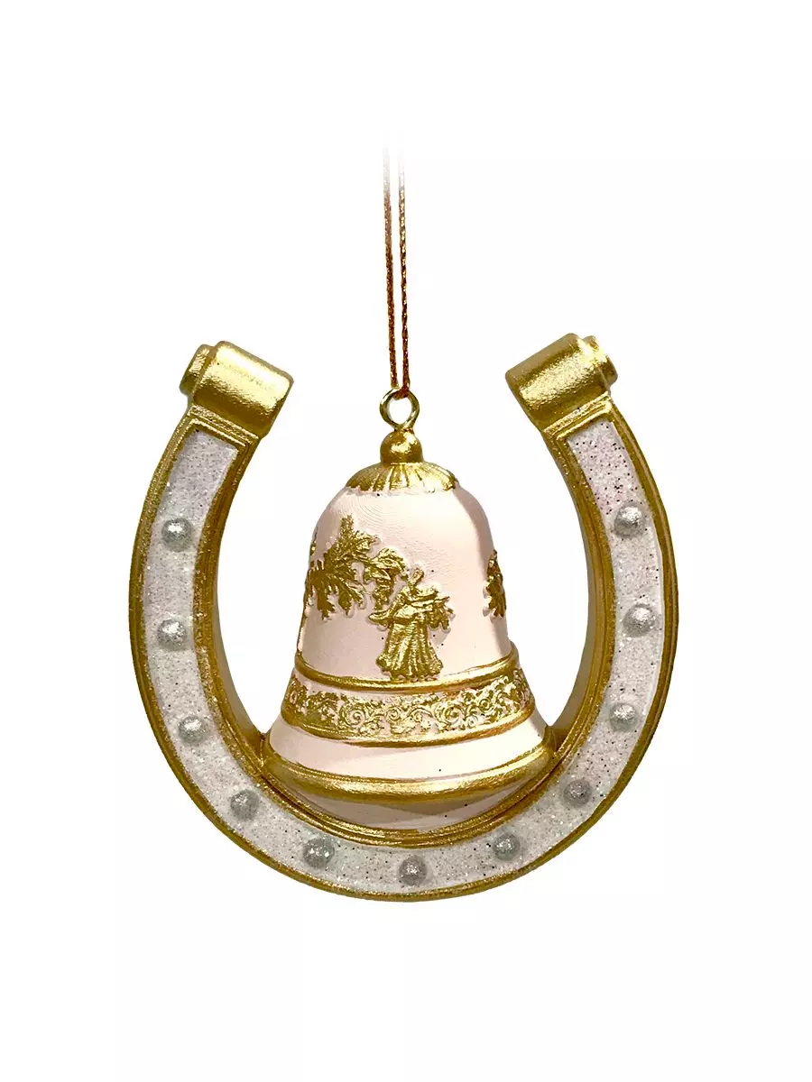 Новогоднее подвесное украшение из полирезины / 2,5*7,5*7см 95508