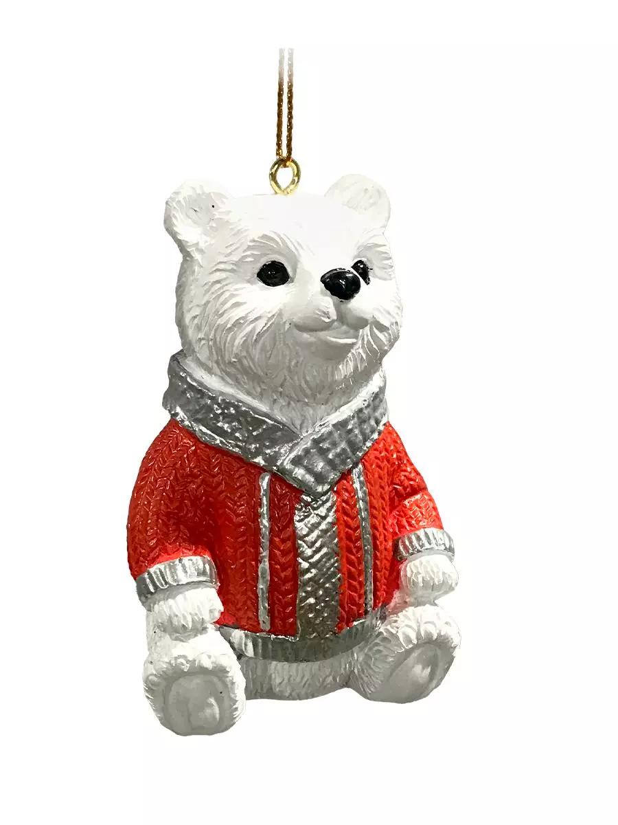 Новогоднее подвесное украшение из полирезины / 3*5*7,5см 95506