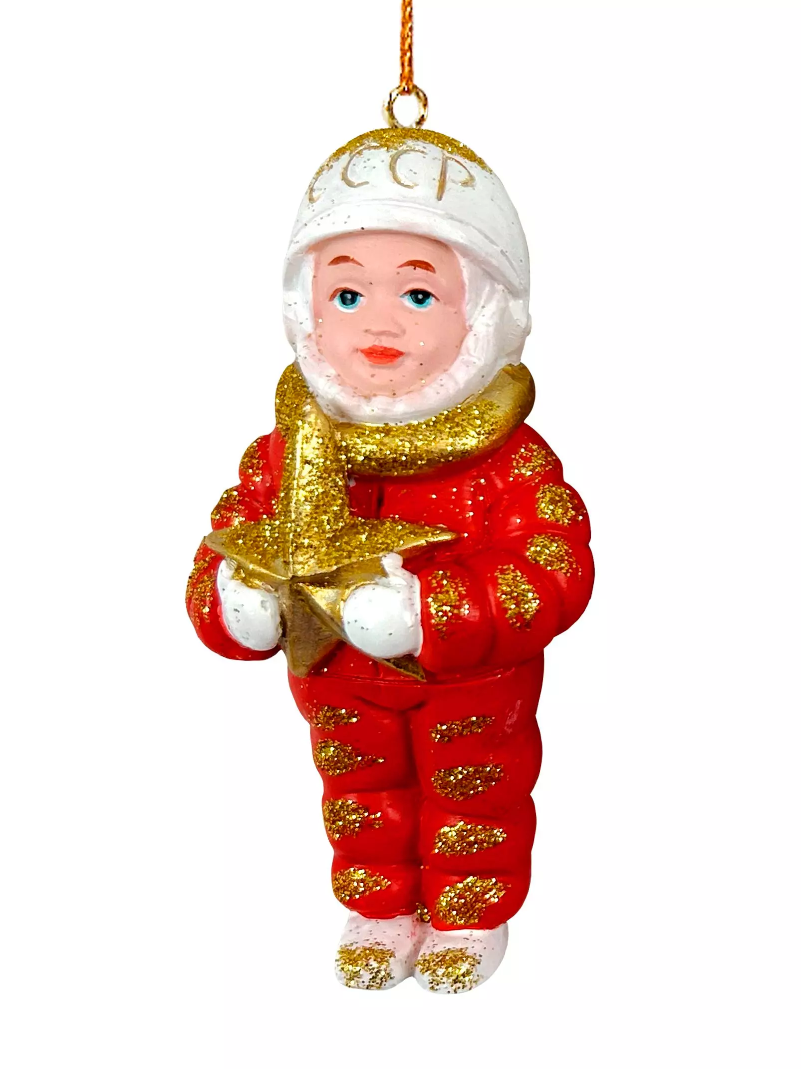 Новогоднее подвесное украшение из полирезины / 4,5x9,5x5,5см 95530