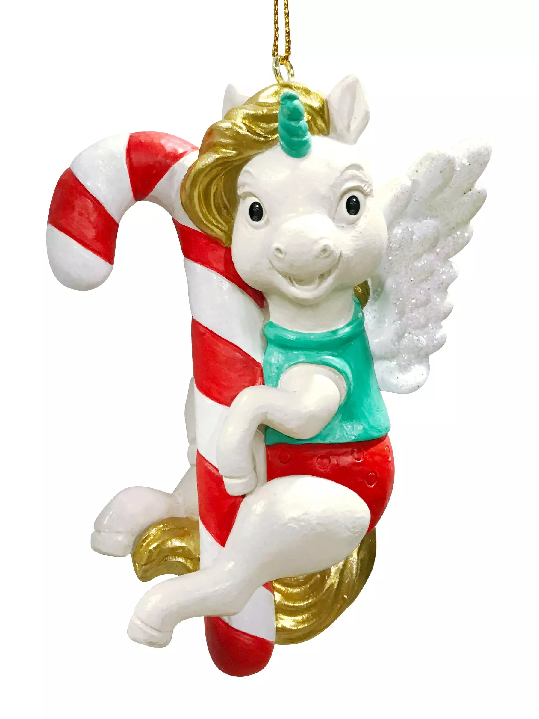 Новогоднее подвесное украшение из полирезины / 5*8,5*4,5см 95523