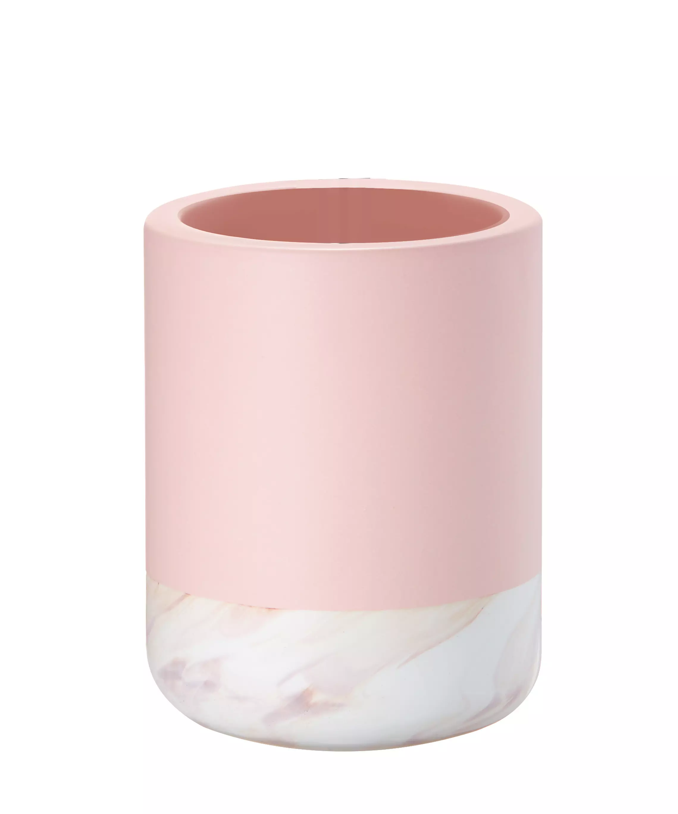 Стакан настольный розовый, керамика, Trendy FOR-TR044