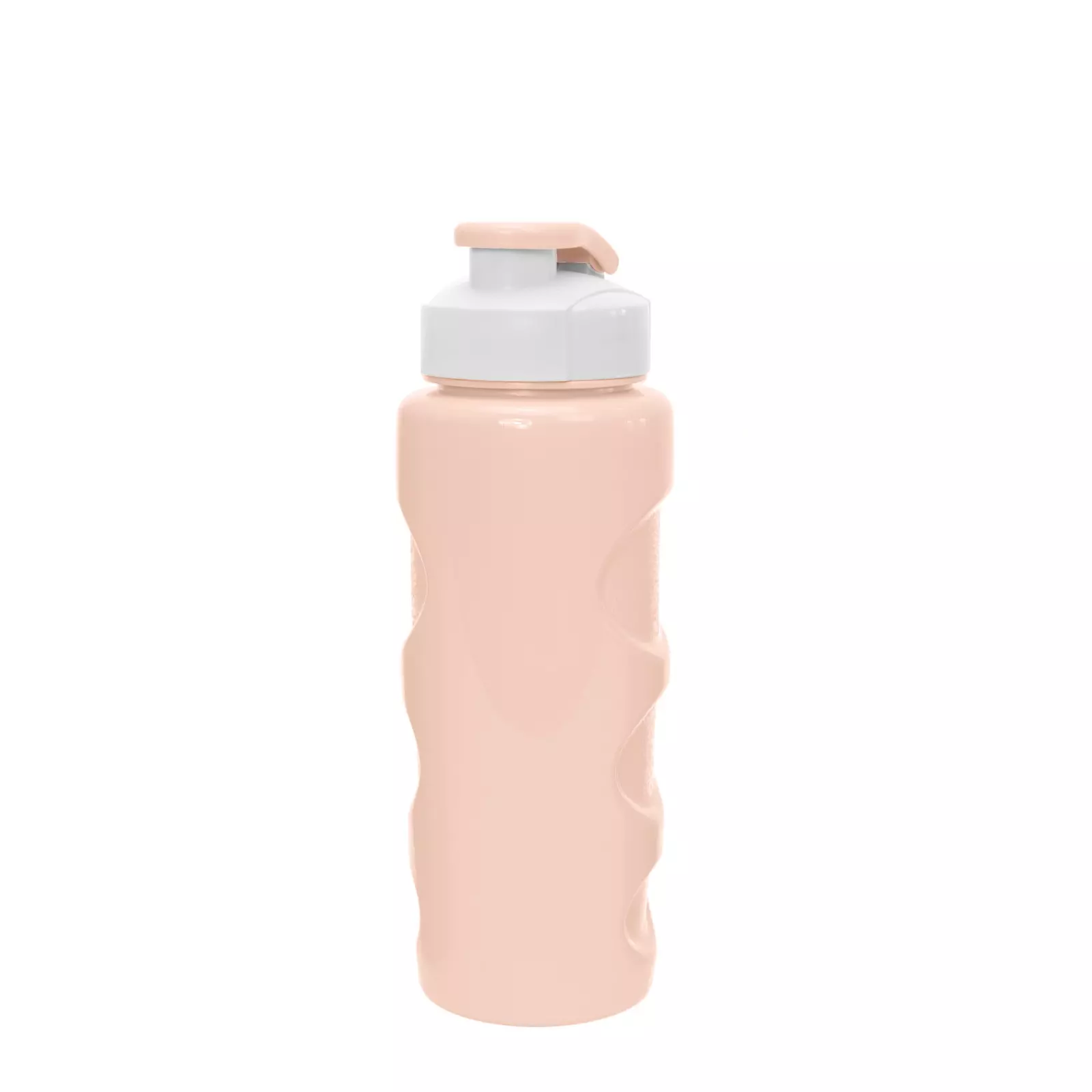 Бутылка для воды со шнурком 500 мл HEALTH and FITNESS, anatomic, Розовый КК0030