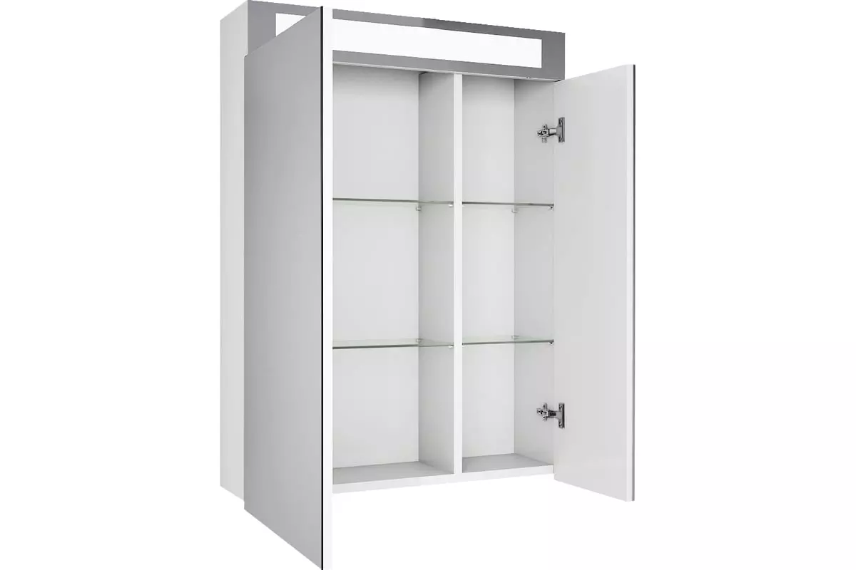 Зеркальный шкаф Dreja.eco Uni 60, 99.9001, с подсветкой