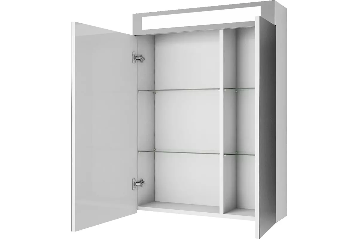 Зеркальный шкаф Dreja.eco Uni 60, 99.9001, с подсветкой