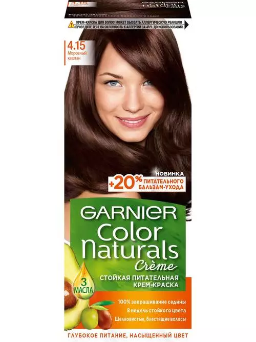 Краска для волос Garnier Color naturals 4.15 Морозный каштан